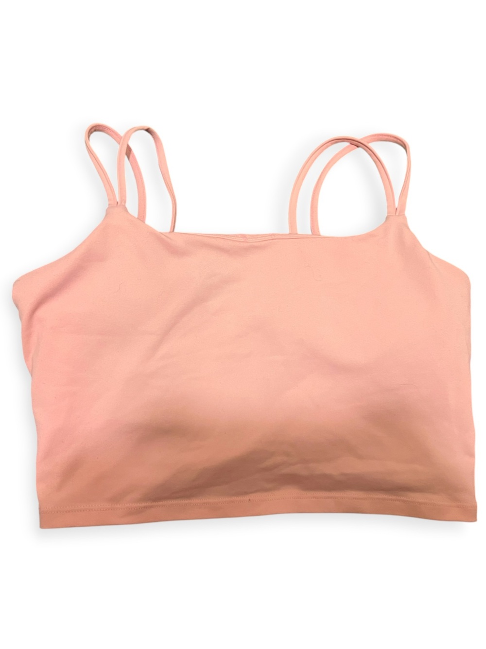 Halara Twist Back Sports Bra Pink Medium